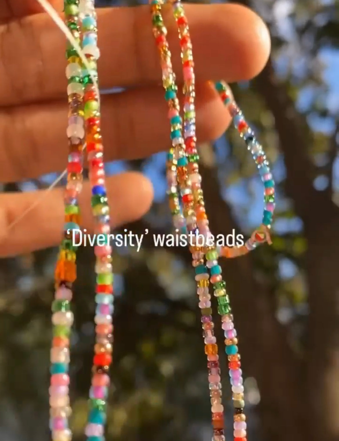 Diversity Tie-On Waistbead