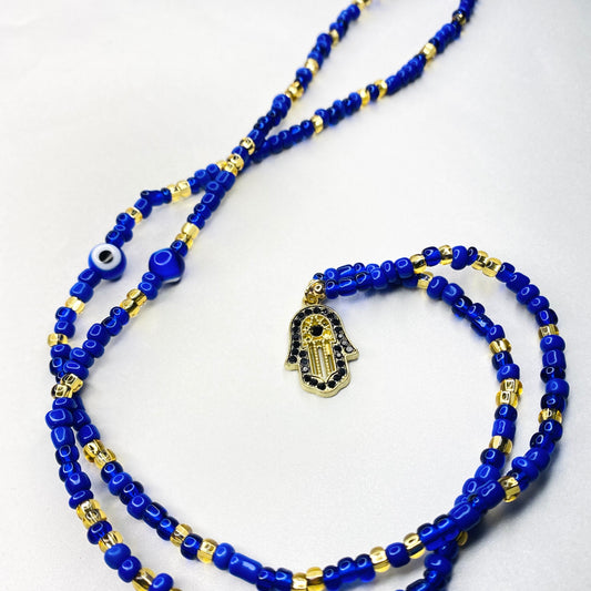 Hamsa Protection Necklace
